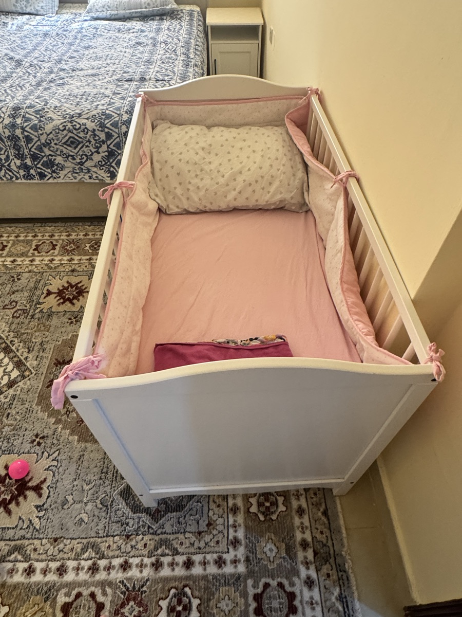 Ikea baby cot - Image 3