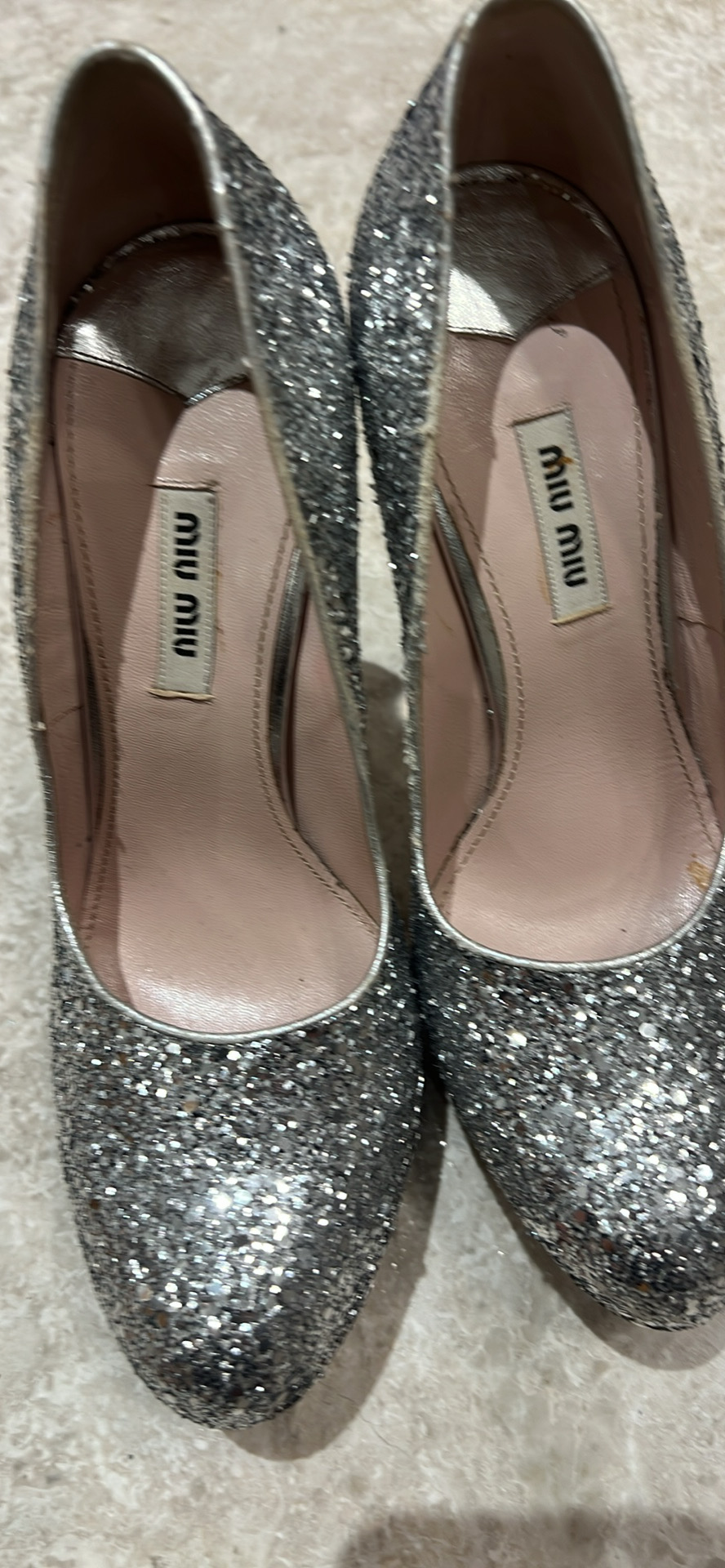 Miu Miu designer shoes size 40 (can fit 39 -39,5) - Image 4