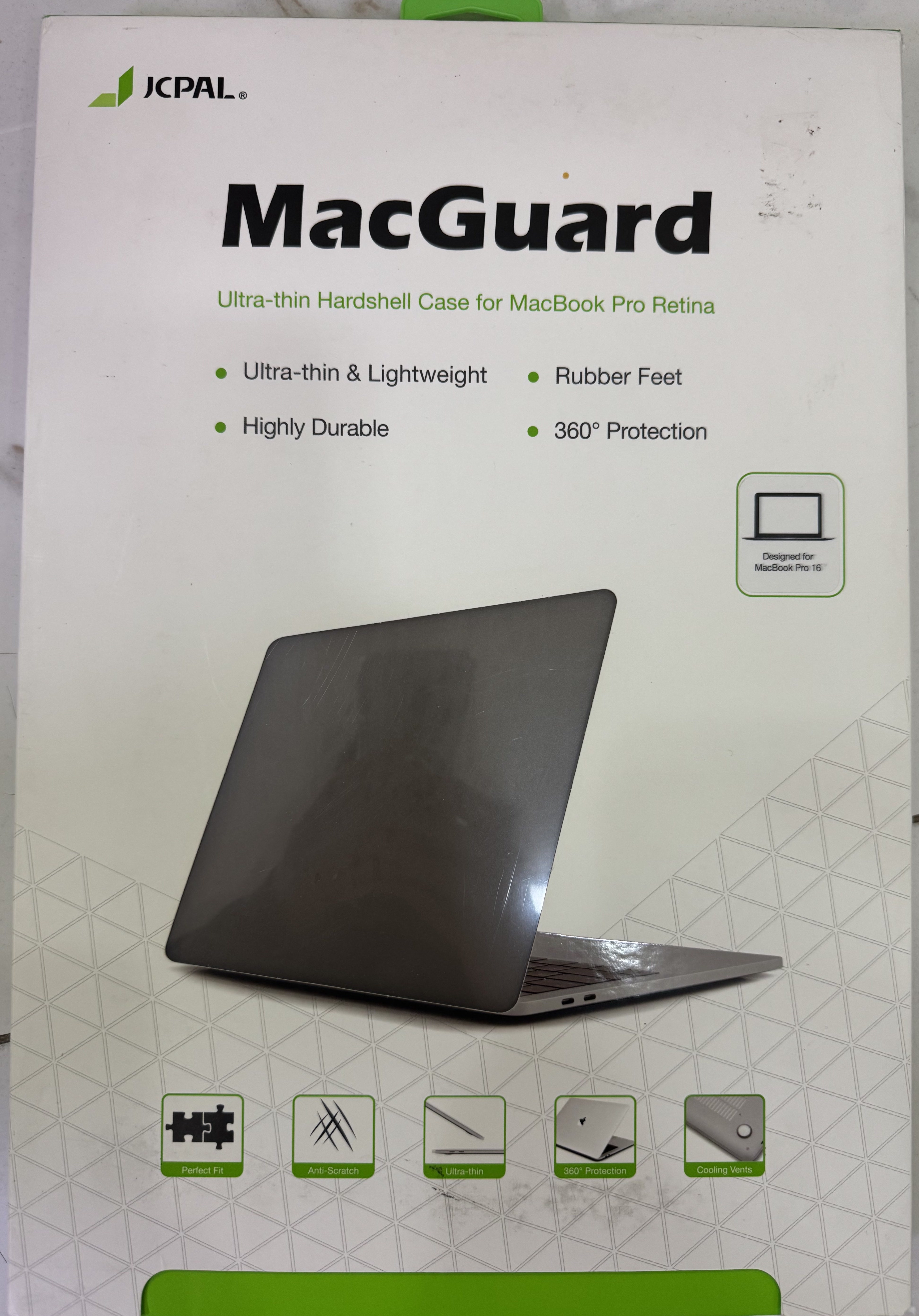 MacGuard Hard Shell-16-inch 2019 MacBook Pro - Image 1