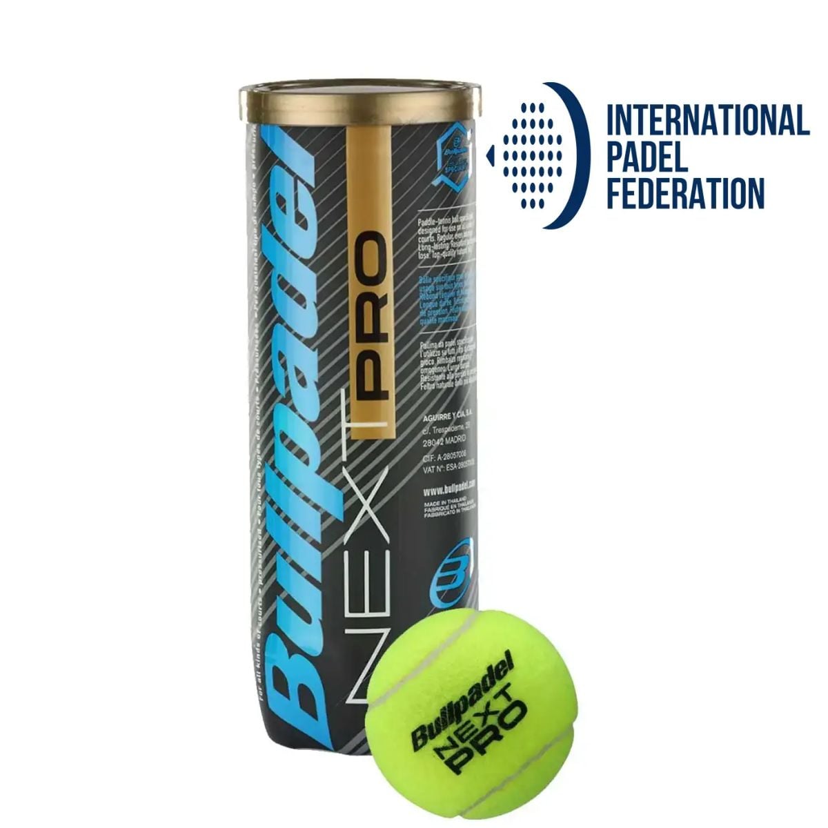 Best padel balls - bullpadel next pro - Image 3