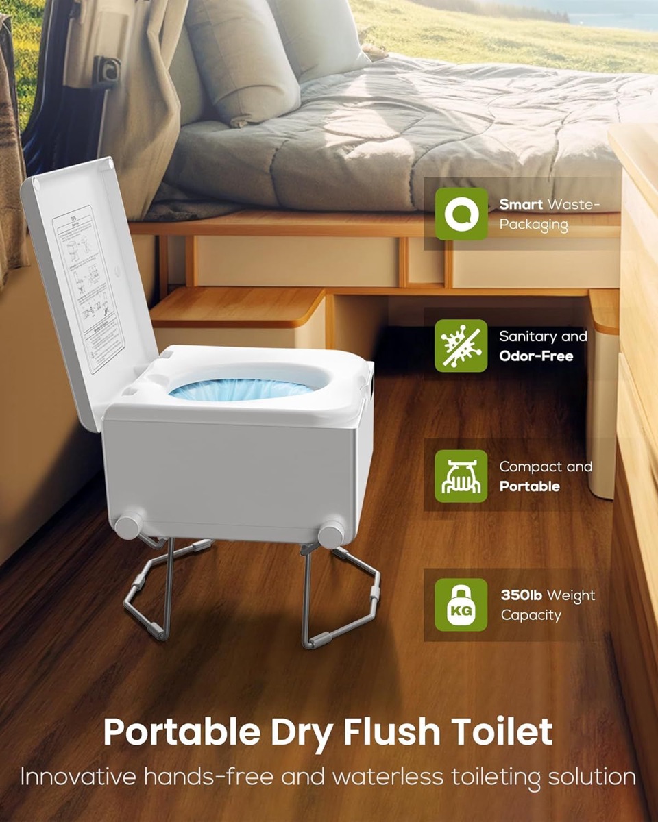 Portable Toilet- Water free - Image 7