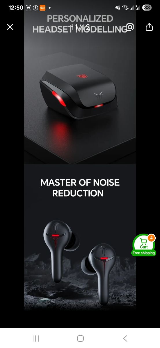 4 microphone wireless gaming airphone - Image 12