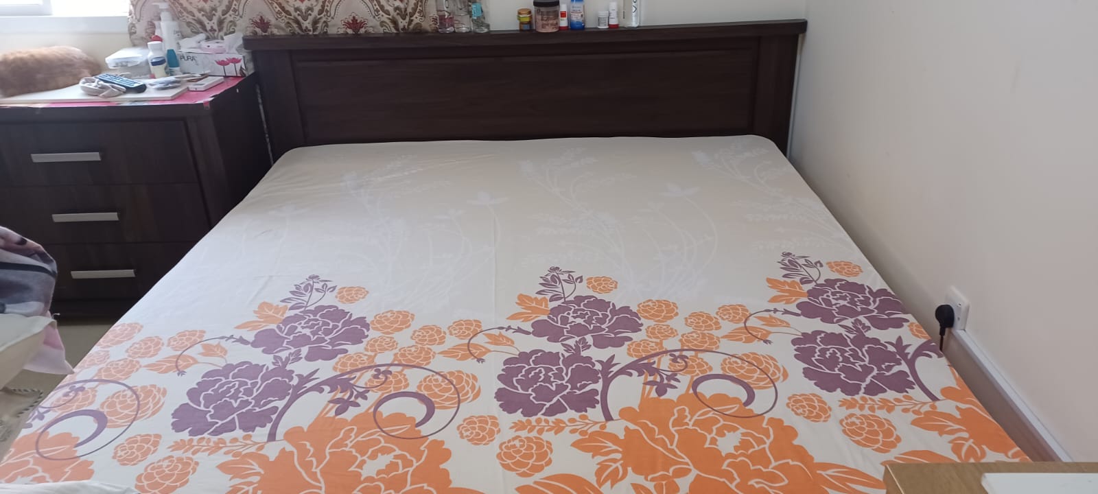Double bed + New Mattress - Image 2