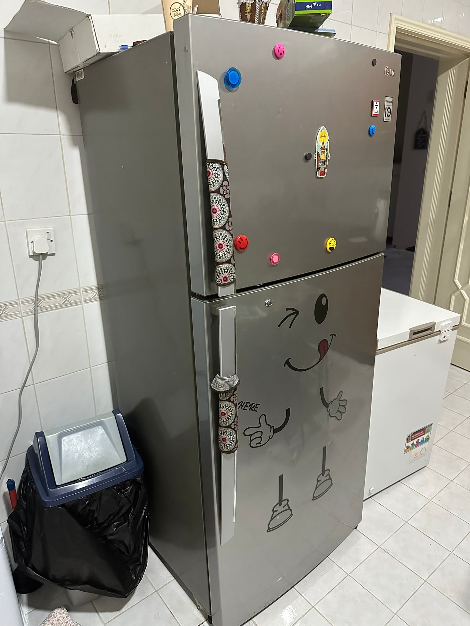 ثلاجة وفرن غاز منزلي بحالة ممتازة | LG Refrigerator & Supra Gas Oven - Image 5