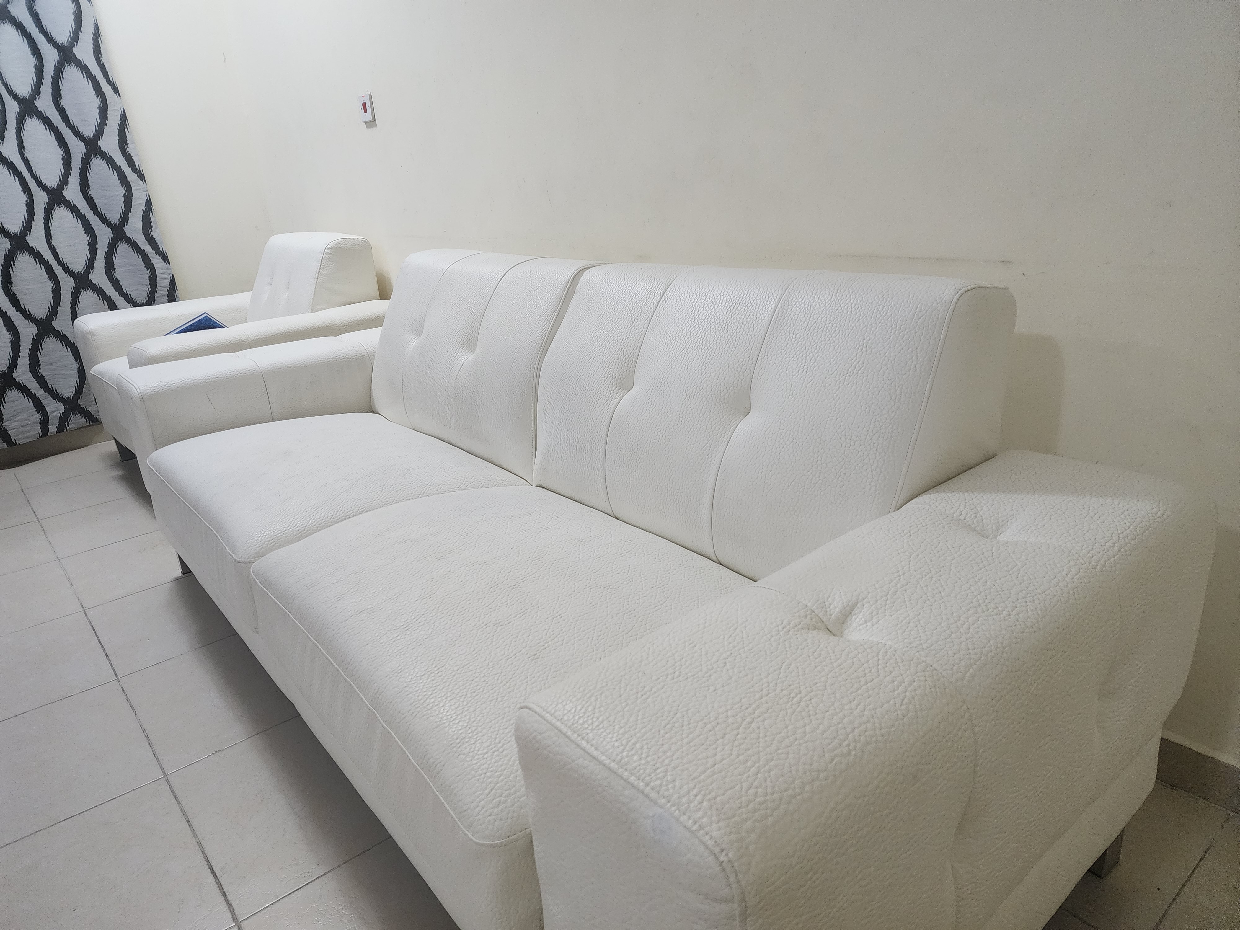 3+2+1 Sofa good condition bought from home centre for sale - Image 2