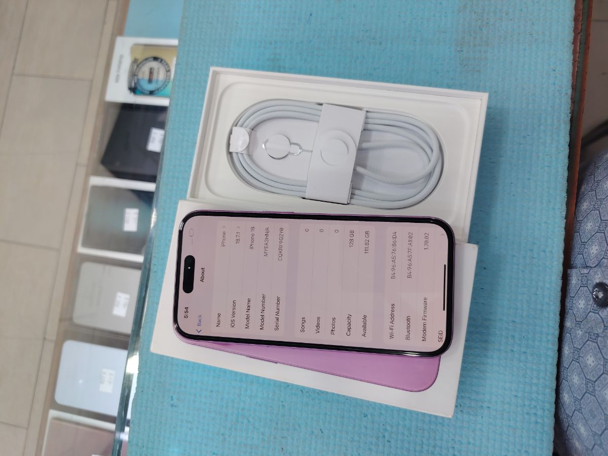 I phone 16 128gb pink color - Image 4