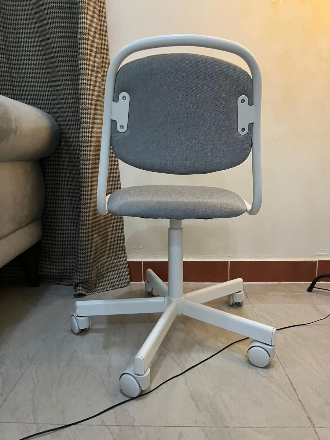 White Swivel Chair from Ikea - Image 2