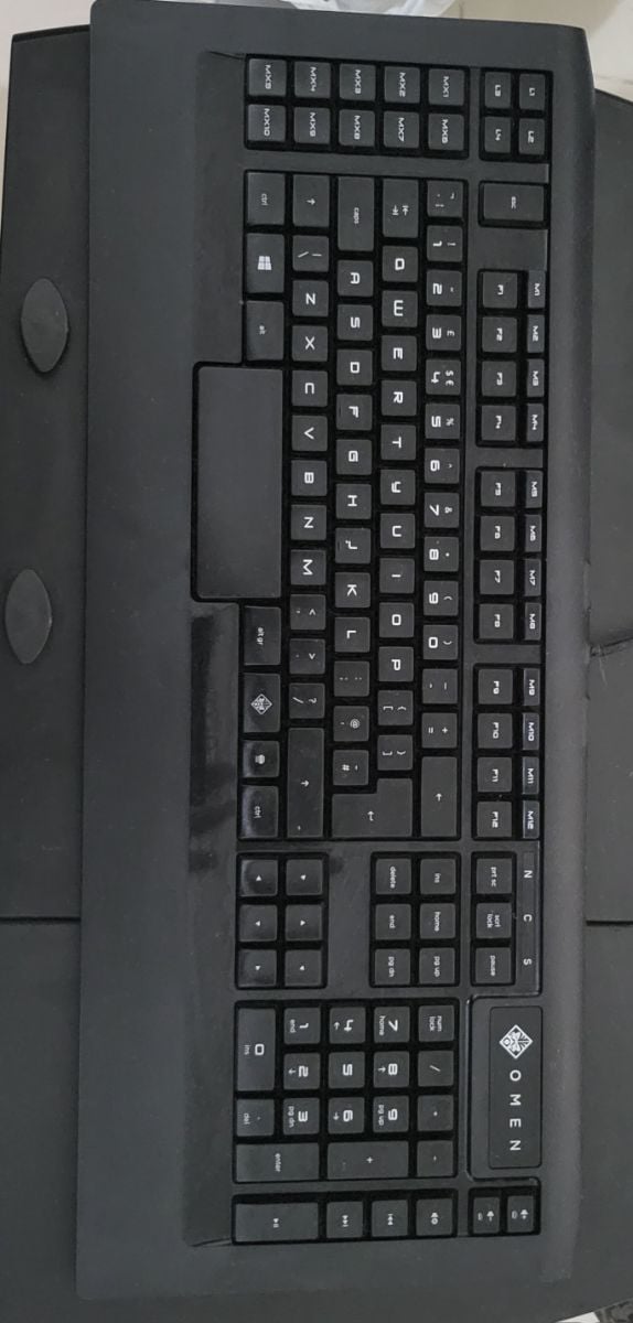 Omen SteelSeries keyboard full keys - Image 1