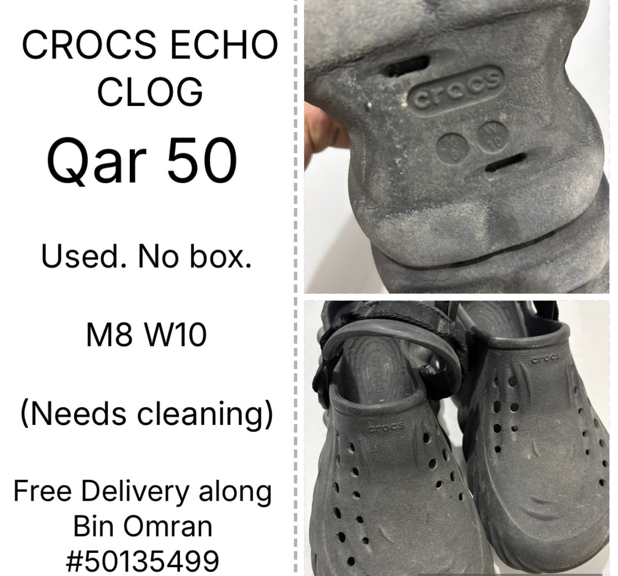 Crocs Echo Clog - Image 1