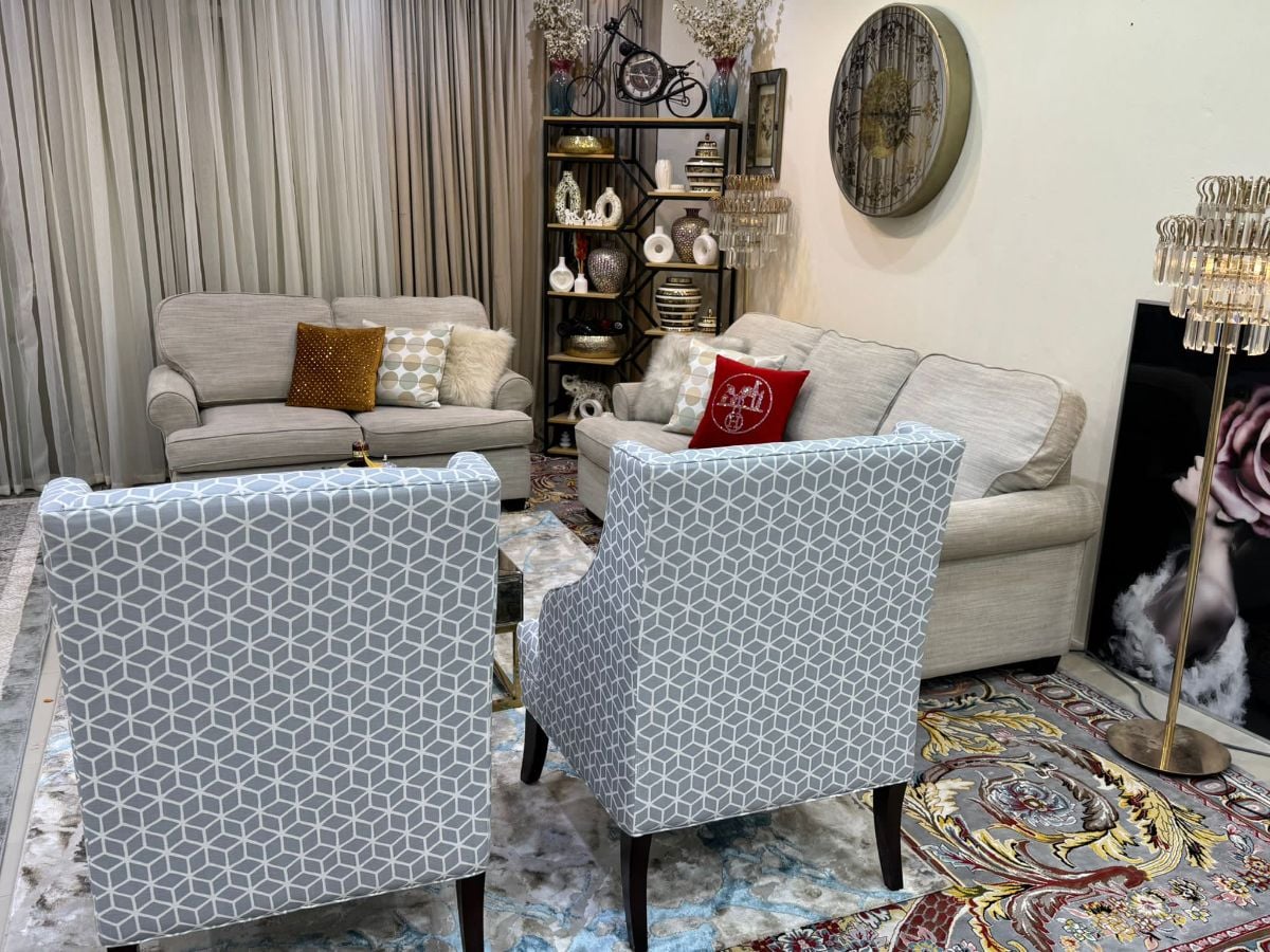 Brend new {HOME CENTER  } sofa set  for sell good condtion  call or what's app  71532454 - Image 2