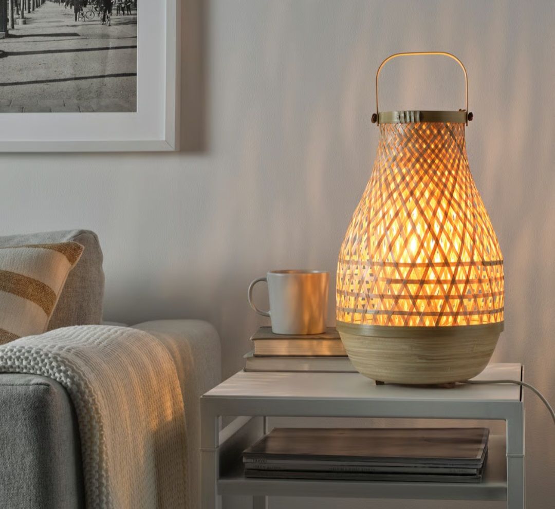 IKEA Bamboo lamp + free delivery - Image 7