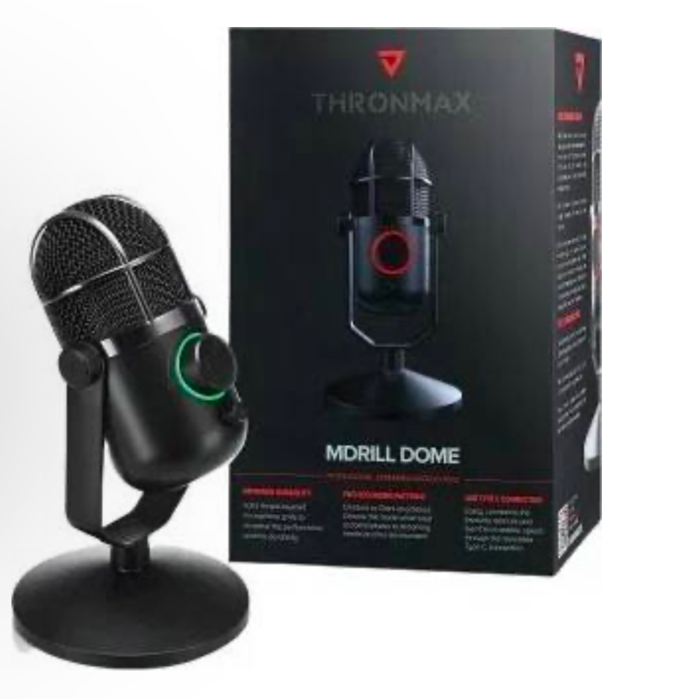 Thronmax MDrill Dome Plus – Professional USB Microphone (Like New) - Image 4