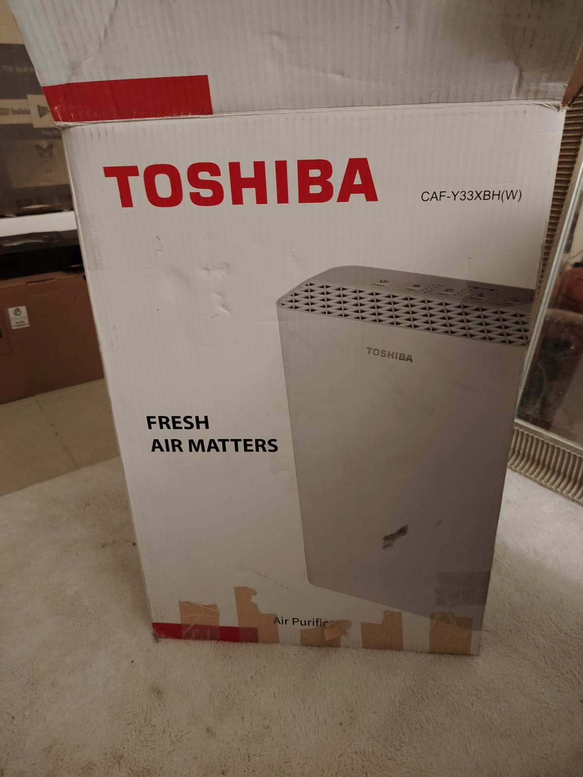 Toshiba air purifier 1+1 - Image 1