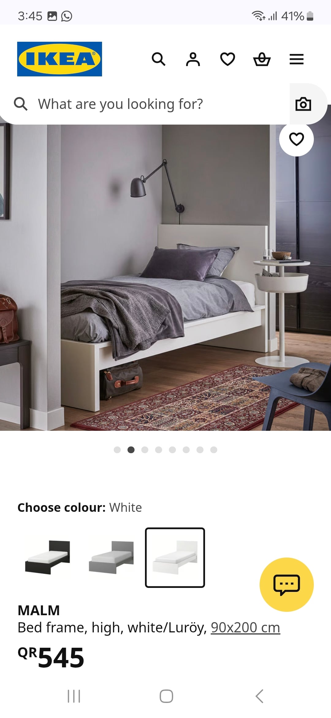 IKEA MALM Bed. Like New. - Image 1