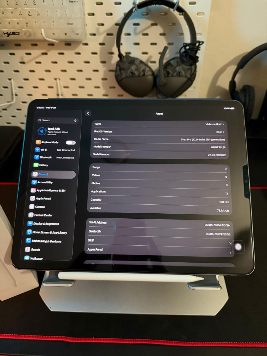 Ipad Pro M1 5th Gen 12.9” + Apple Pencil 2nd Gen - Image 5