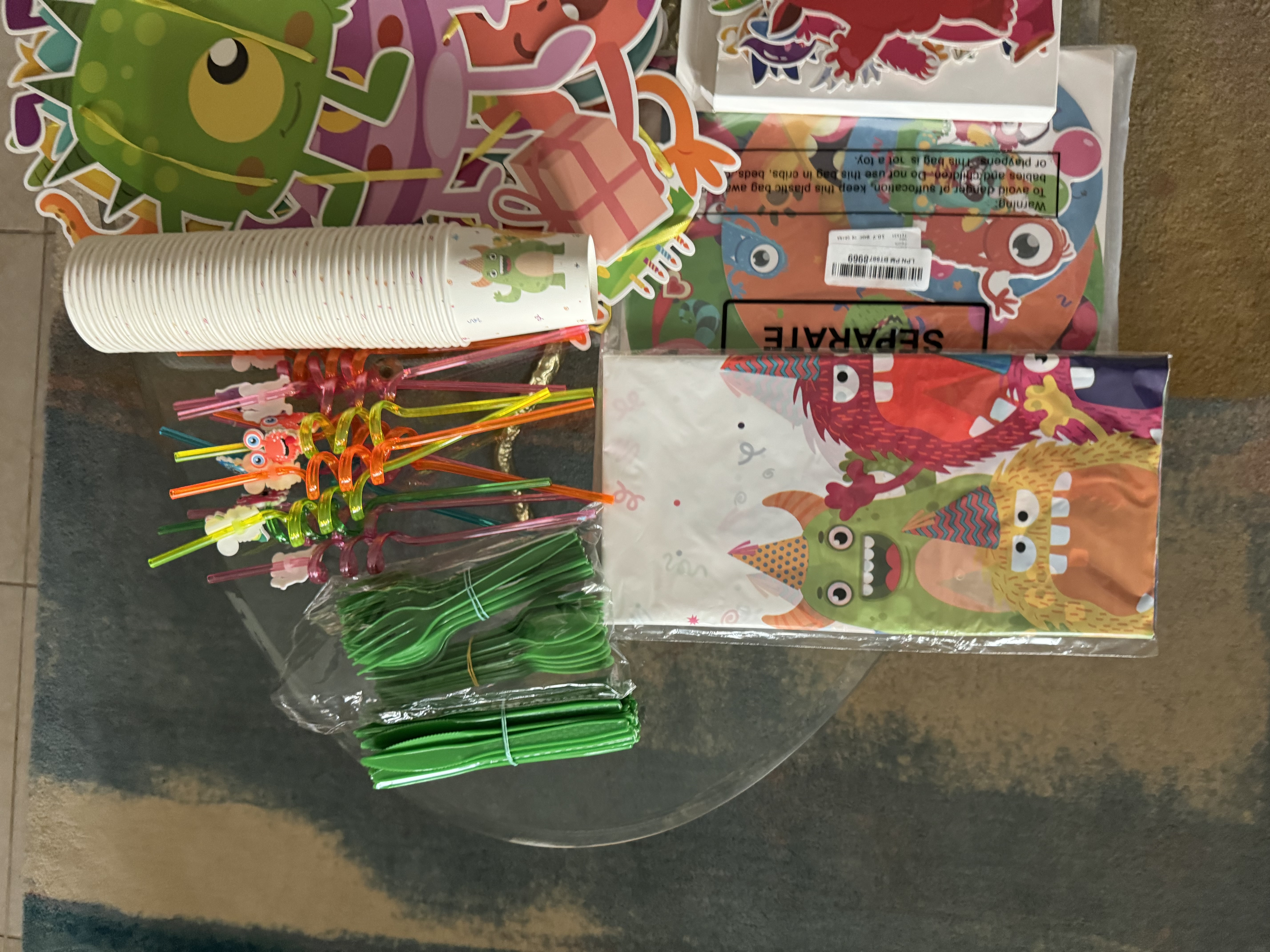Party favors + decor (Monster theme) - Image 13
