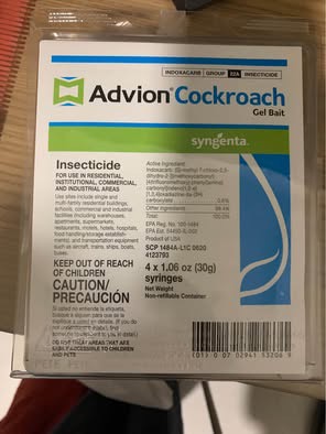 ADVION cockroaches gel - 100% effective - Image 2