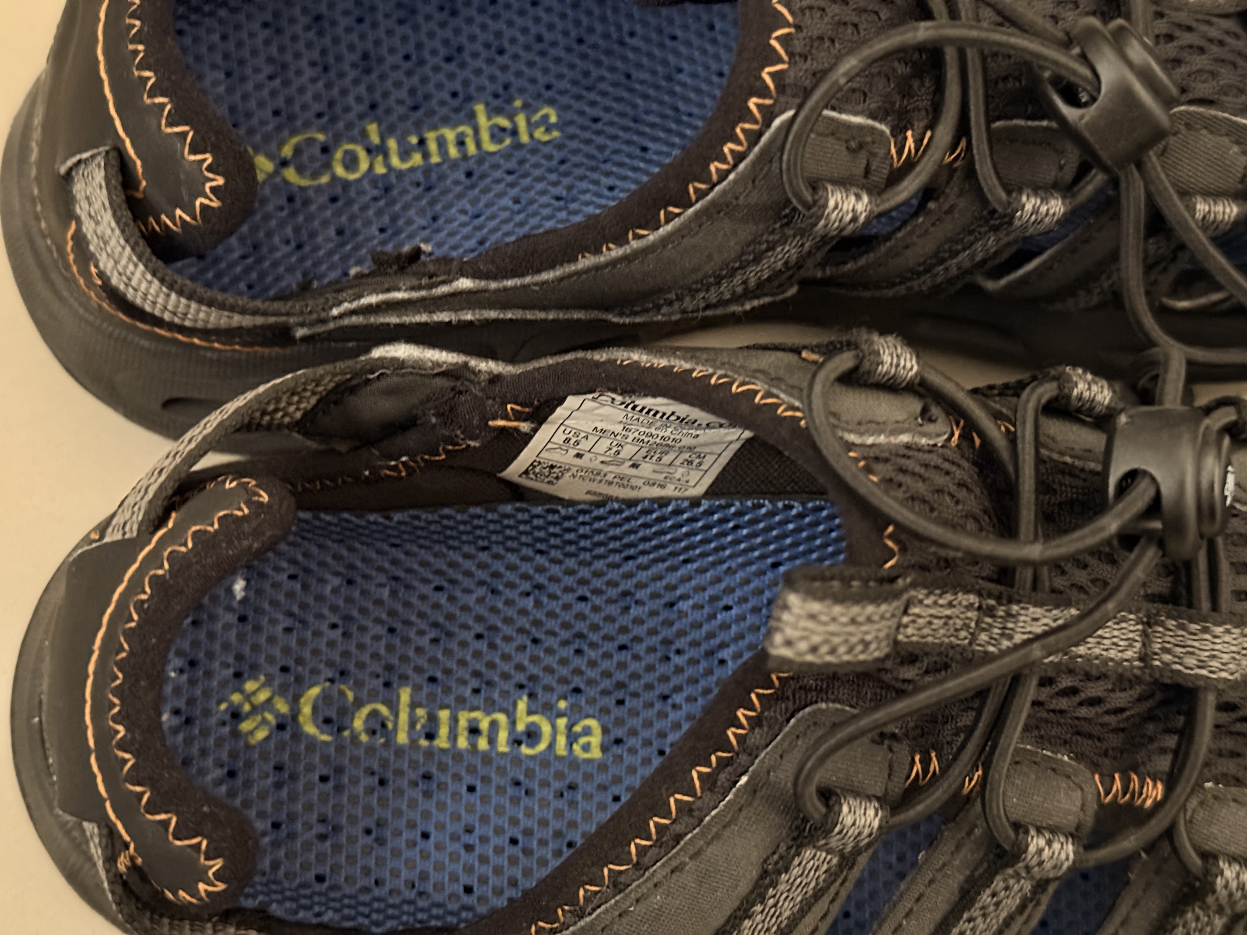 Columbia Men's Supervent Ii Water Shoes (US 8.5, EUR 41.5) Black (Excellent Condition) - Image 6