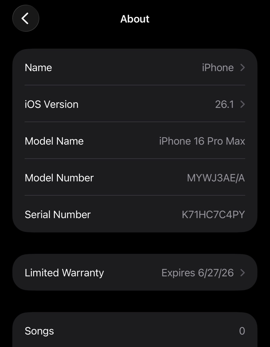 iPhone 16pro max 256gb 6 months old under warranty - Image 1