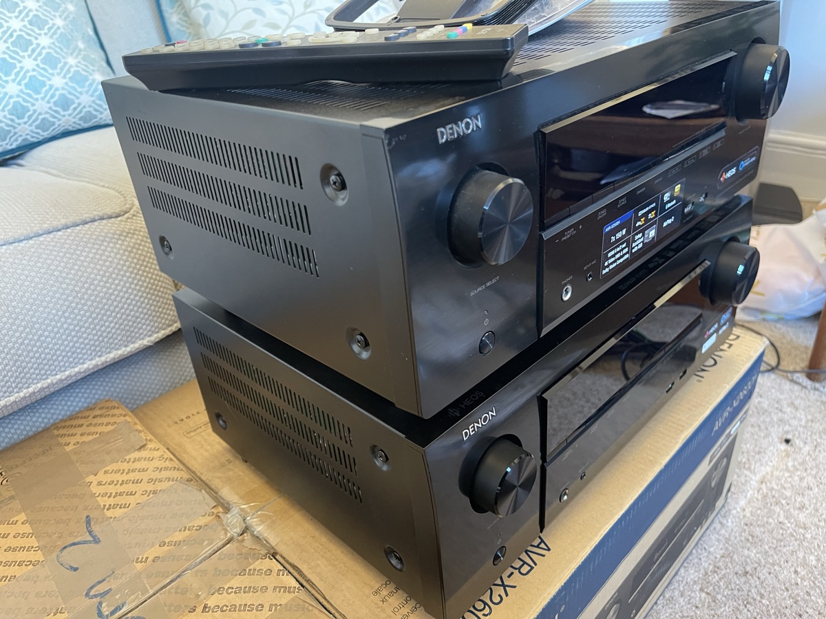 Denon 2500, 2600 and 7200 & Marantz SR7015  AV Receiver/ Amplifier - Image 2