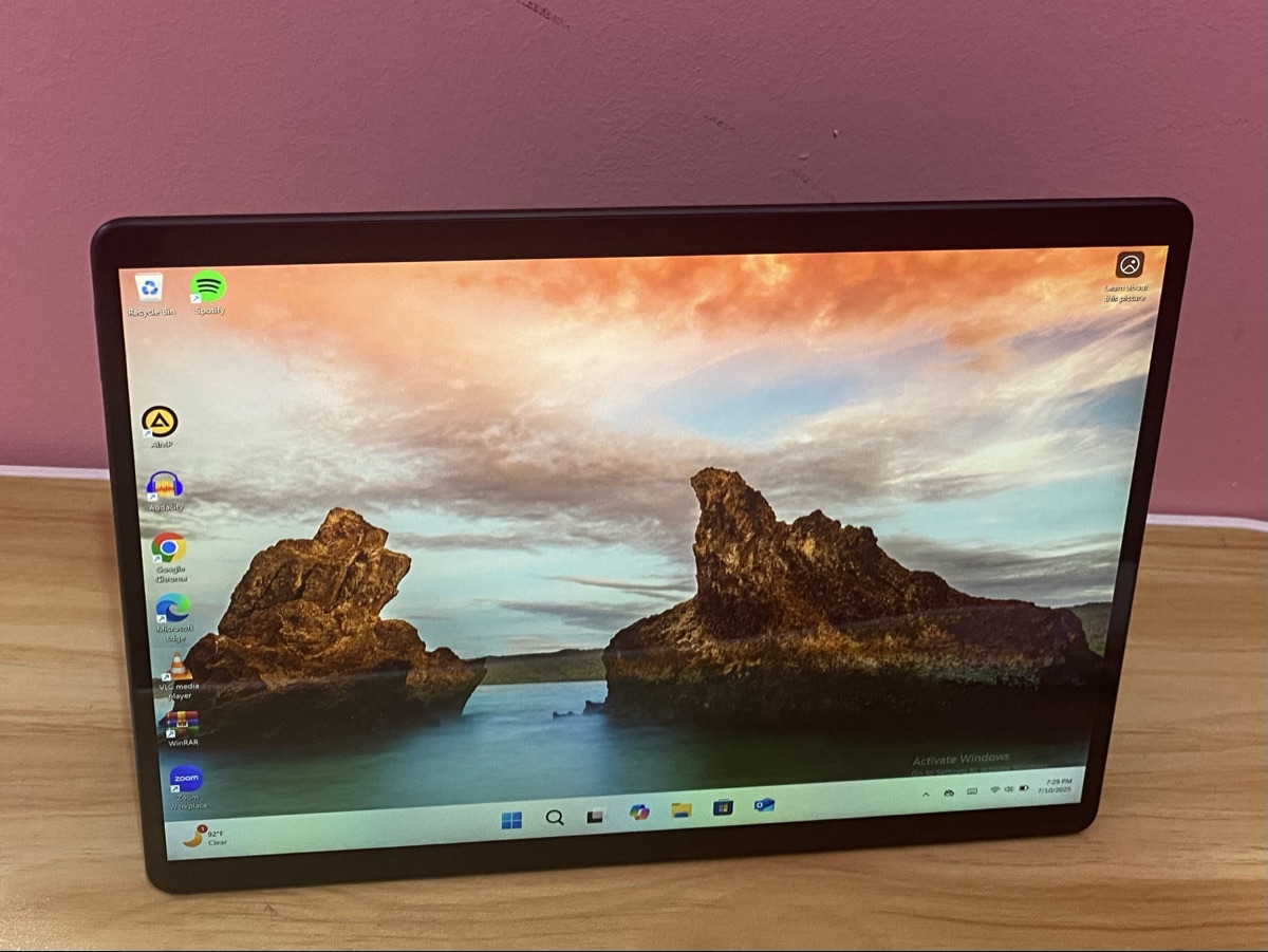 Surface Pro X SQ 1 Processor. With slim Pen. It support E-Sim - Image 8