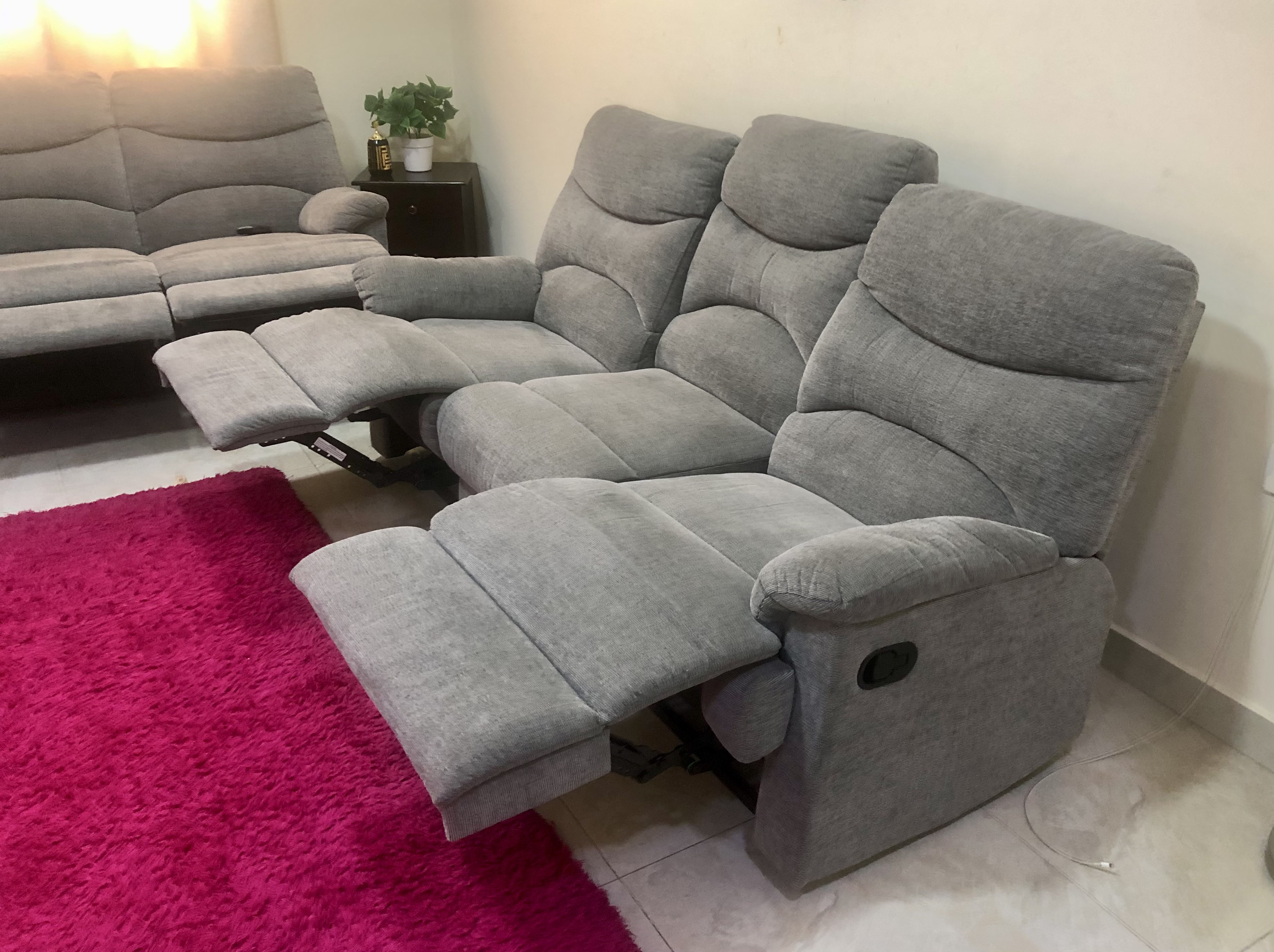  Recliner sofa set 3+2+1 (almost like new) - Image 13