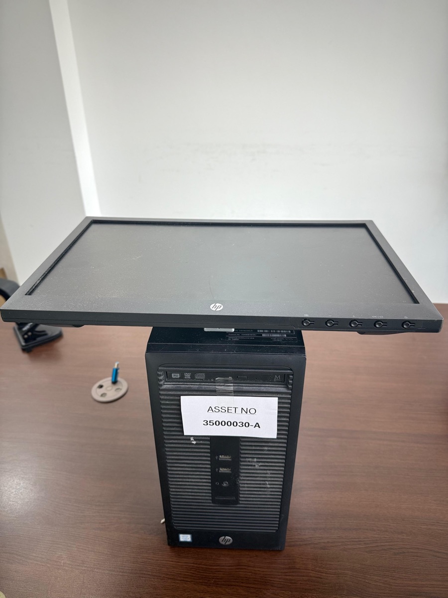 HP Desktop Computer with Monitor – Good Condition - Image 2