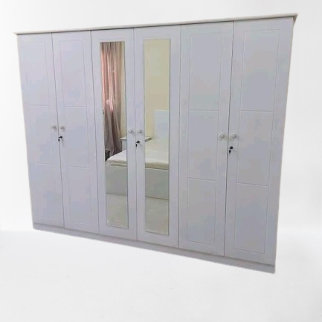 6 Door wooden wardrobe.Local made.Whatsapp 55352383 - Image 14