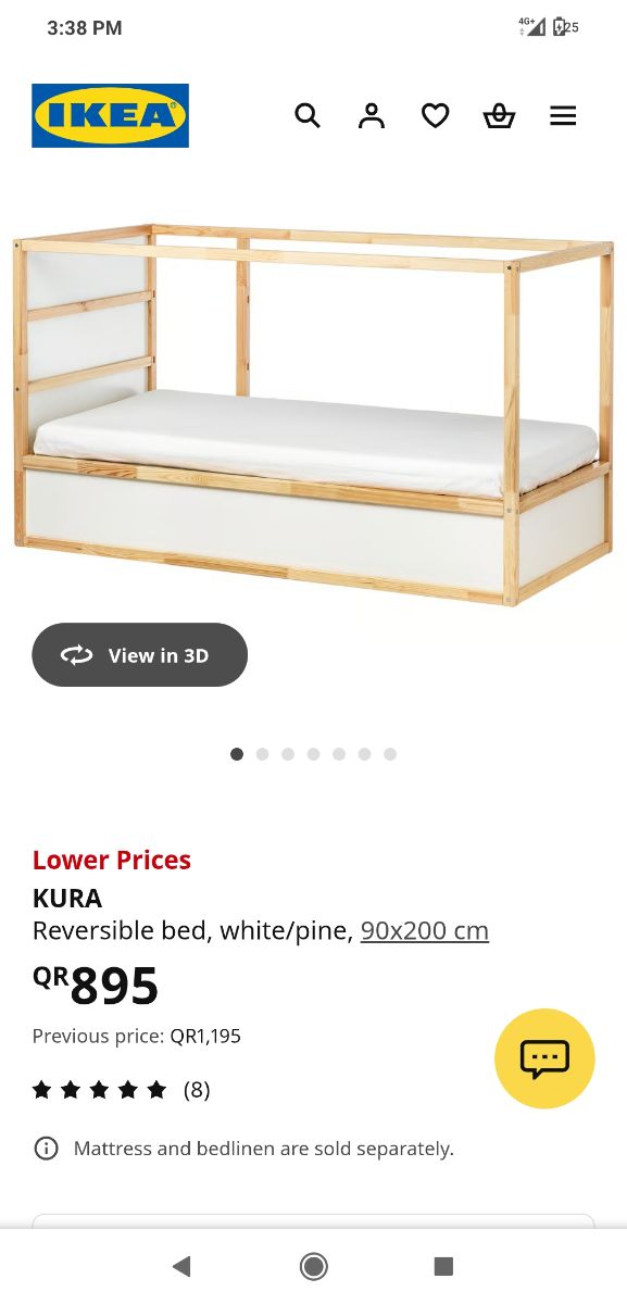Ikea Bed - Kura model - Image 1