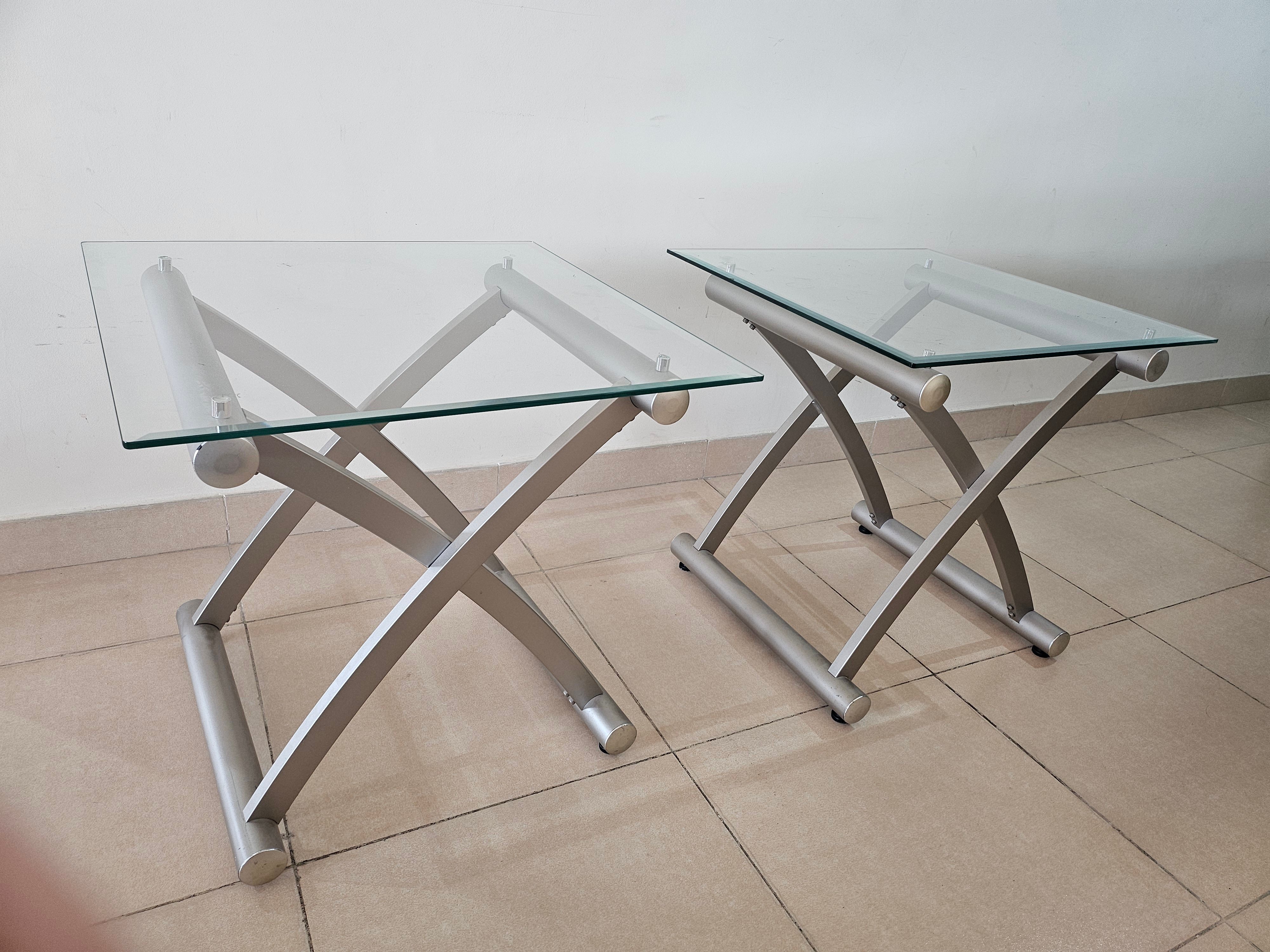 Set of 2 Home Centre Side Tables - Image 2