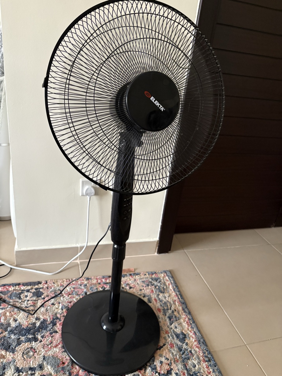 Used Standing Fan – Good Condition – QAR79 Only! - Image 1
