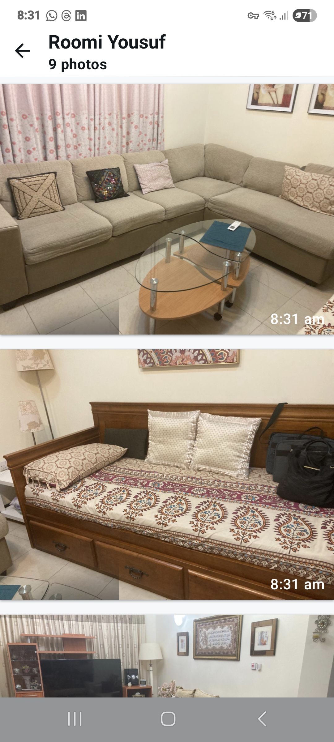 Home Center furniture for sale.good condition,reasonable price. - Image 14