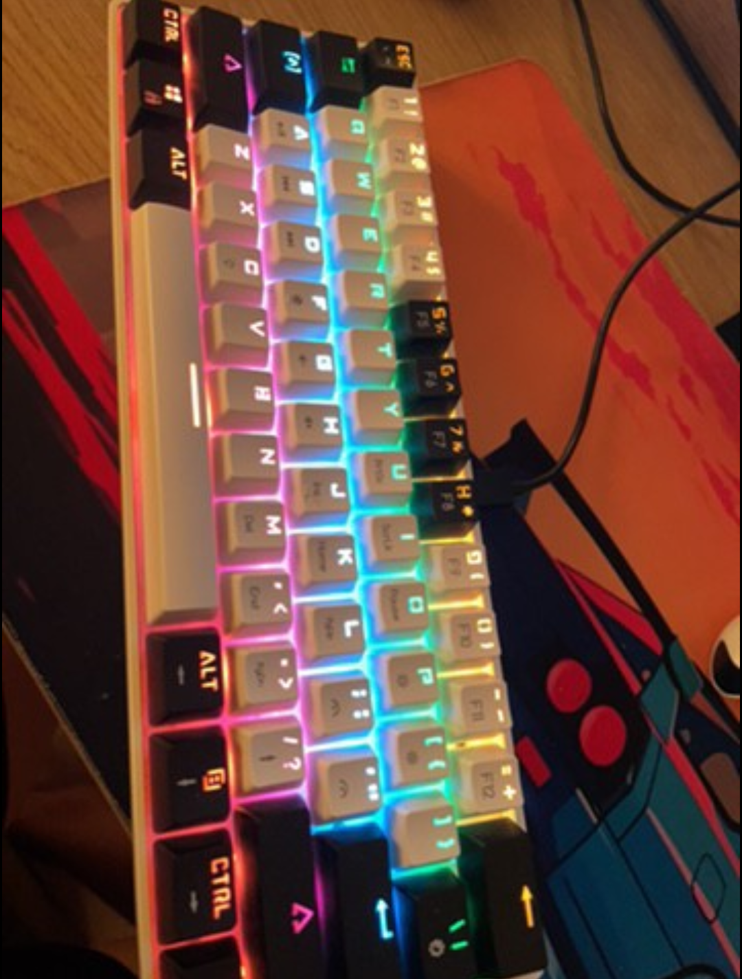 Gaming keyboard red switch - Image 1