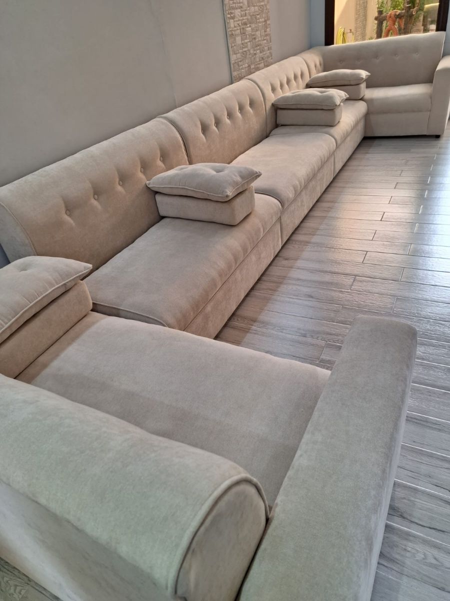 Big 10 seater sofa in NEW condition - Image 2