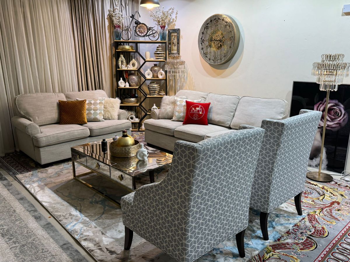 Brend new {HOME CENTER  } sofa set  for sell good condtion  call or what's app  71532454 - Image 9