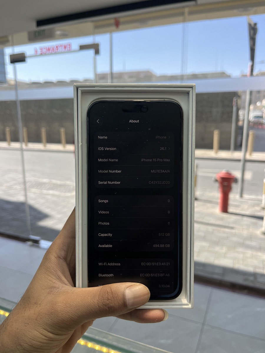I PHONE 15 PRO MAX 512GB - Image 3