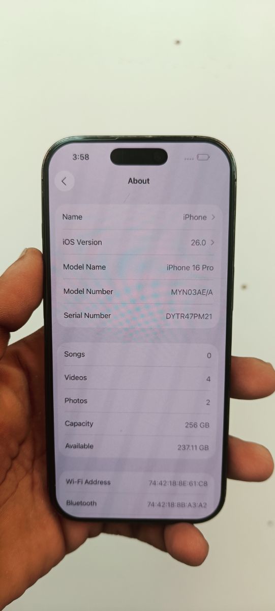 Iphone 16pro 256GB BLACK - Image 3