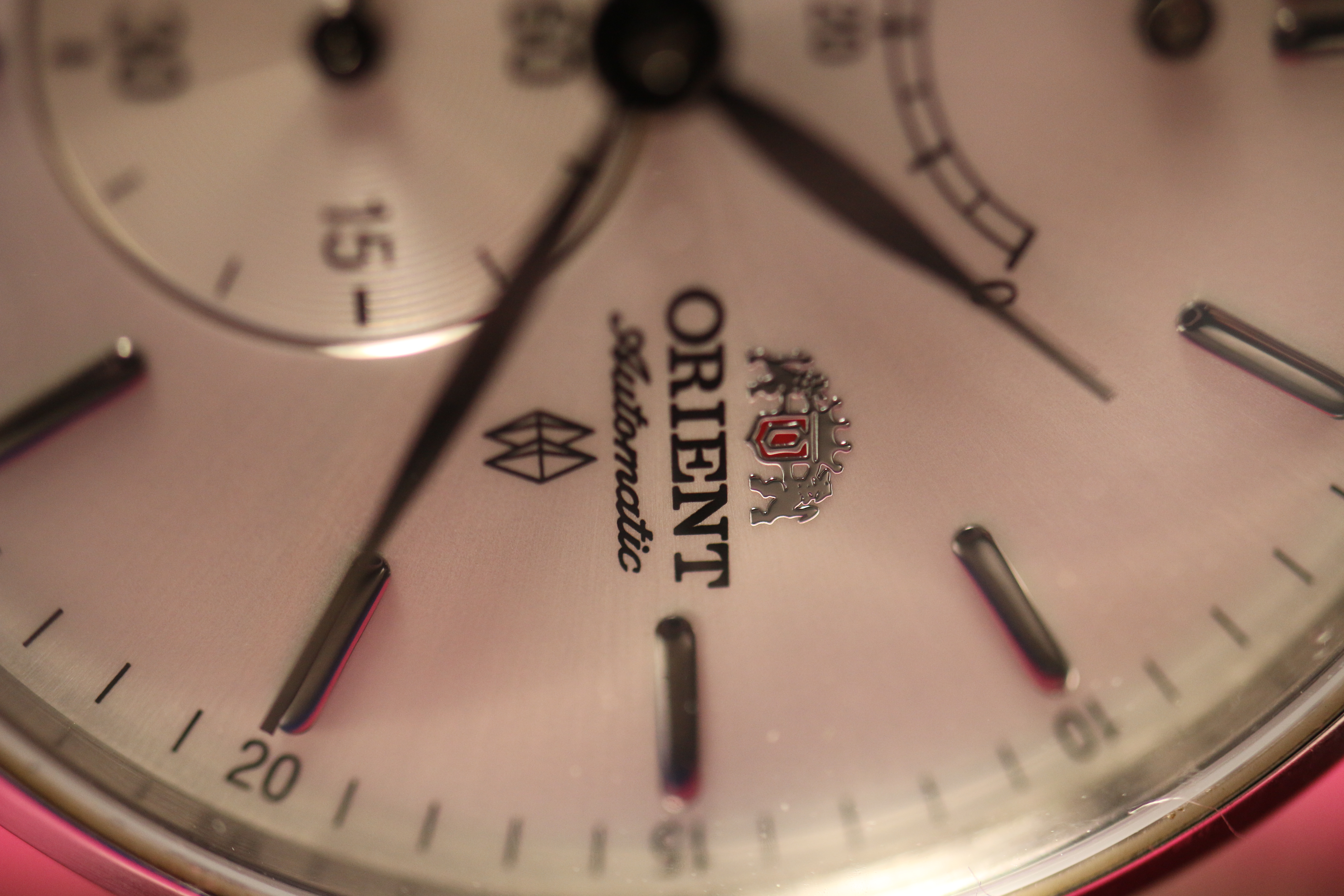 Orient Sapphire crystal High End analogue dater power reserve Japan Made - Image 16