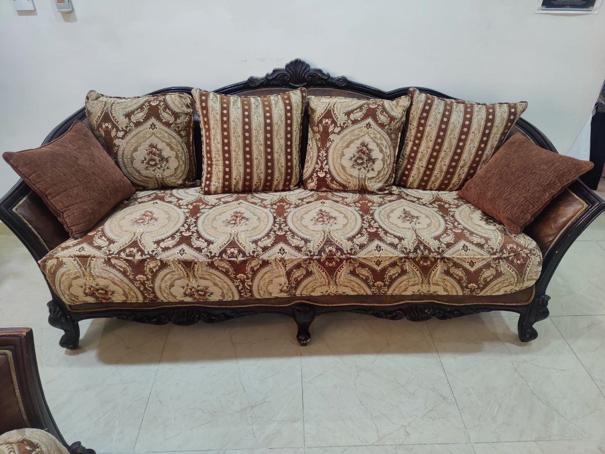 3 Piece Sofa set strong wood - Image 3