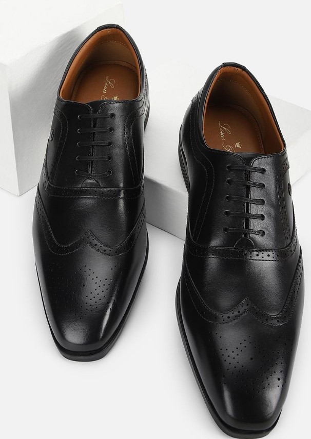 Brand new Louis Phillipe Classy brown and black shoes for sale - Image 7