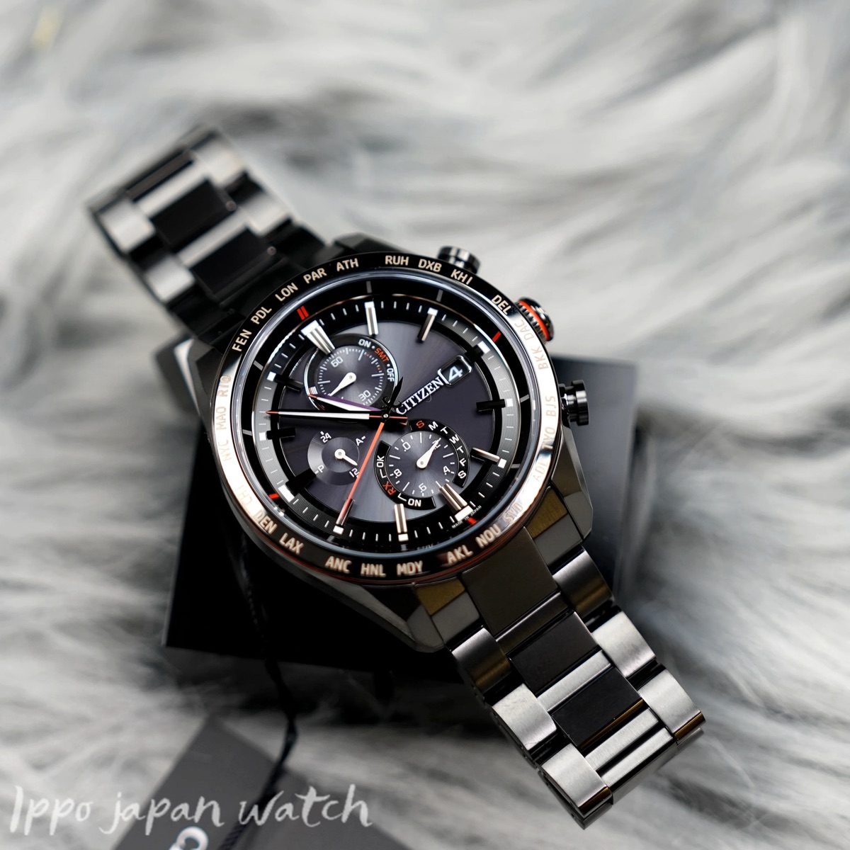 citizen attesa at8185-62e titanium eco-drive radio wave - Image 2