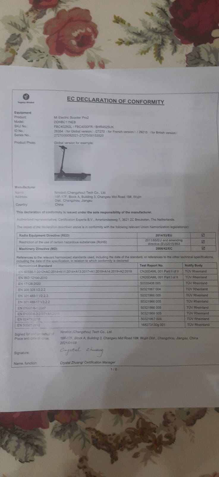 Mi Electric Scooter Pro2 (Used - Very Good Condition, Free Bonus Included) - Image 10