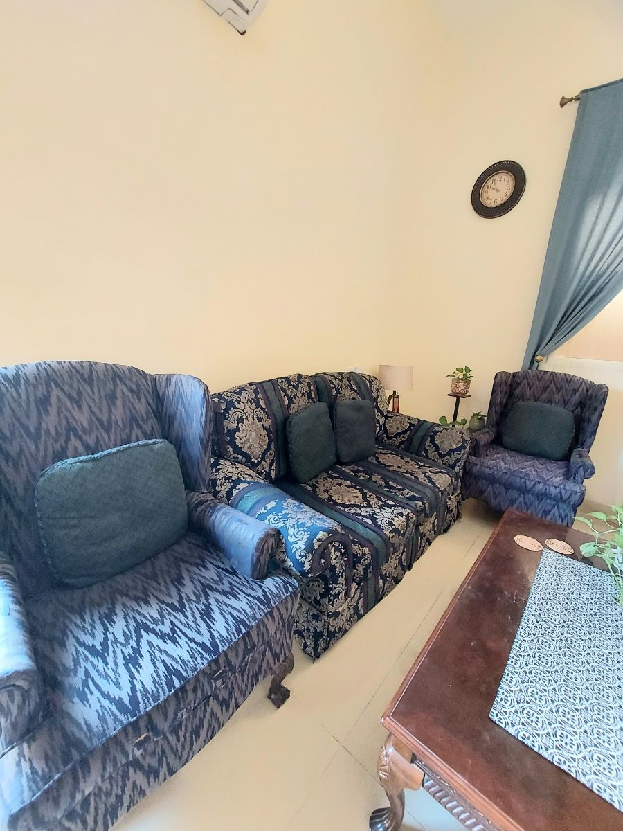 2 SEATER SOFA + 2 SINGLE SEATER SET FOR SALE - Image 3