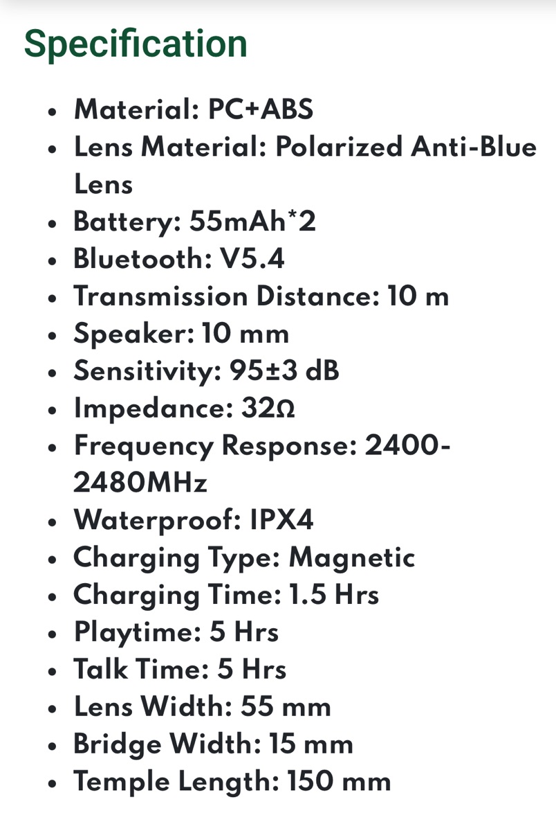 Smart Sun glasses - Image 4