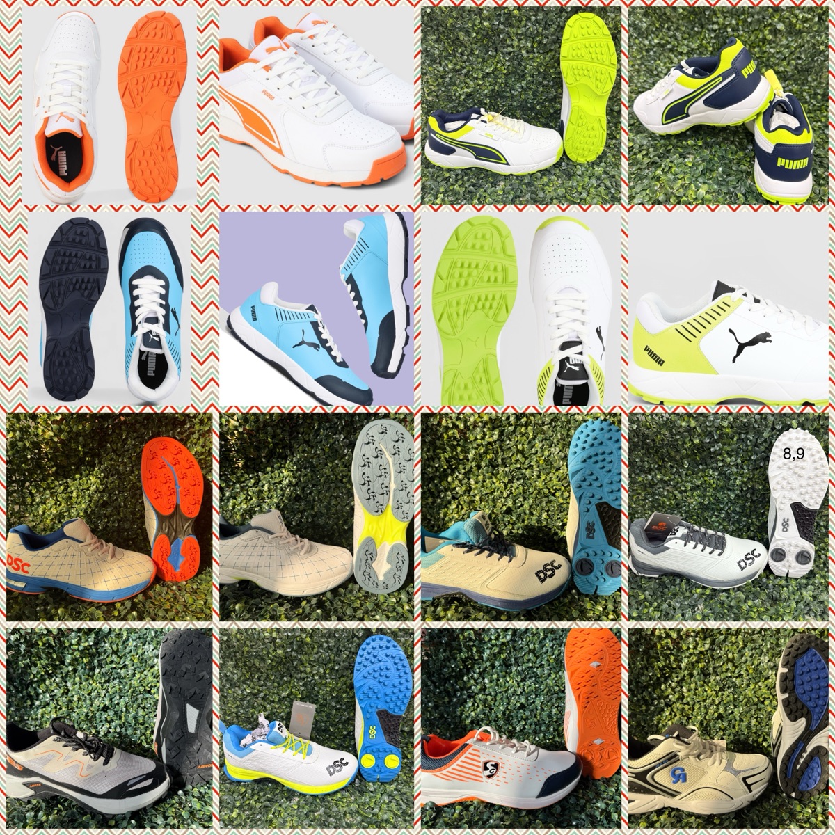 Adidas , puma Asics orignal Rubber spike shoes size 8 (42) 9 (43) 10 (44) 11 (45) - Image 12