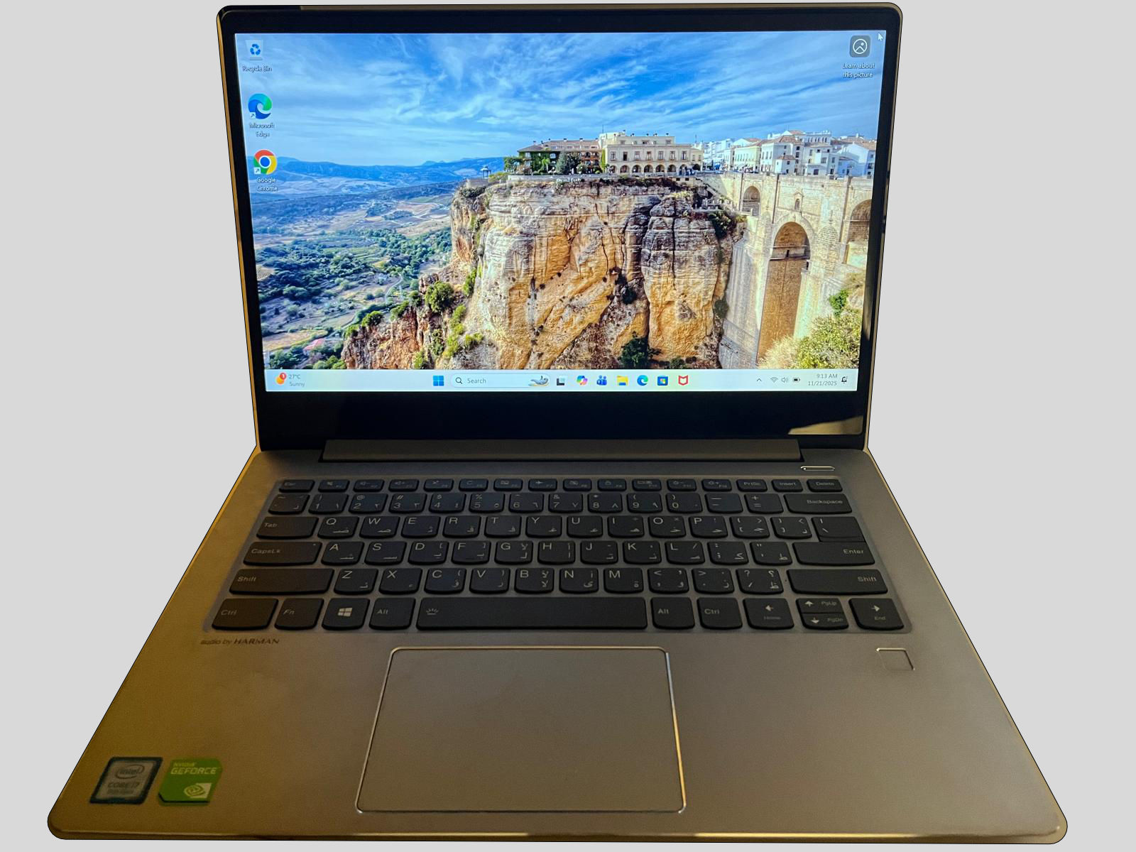 Lenovo IdeaPad 14" – Intel Core i7 | 8GB RAM | 256GB SSD | 2GB NVIDIA | Excellent Condition - Image 1