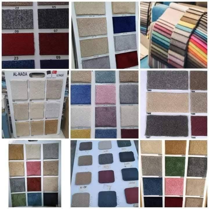 Wave design curtain and sofa carpet - Image 7