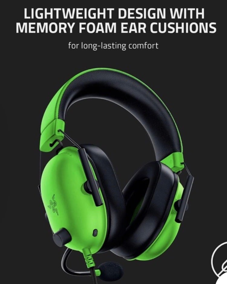 Razer black shark v2x gaming headset premium condition - Image 3