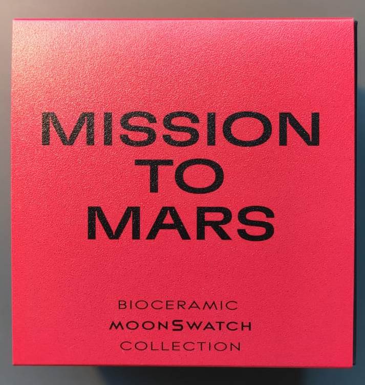Swatch Omega Moon Watch "Mission to Mars" - Image 2