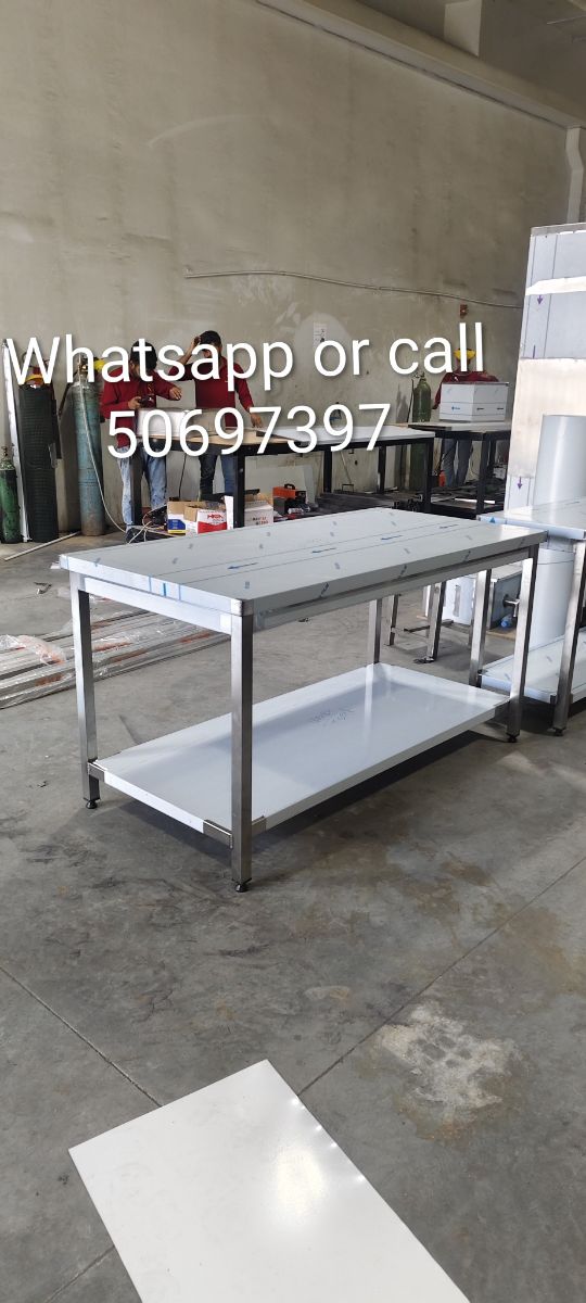 Table new fabrication Stainless steel - Image 2